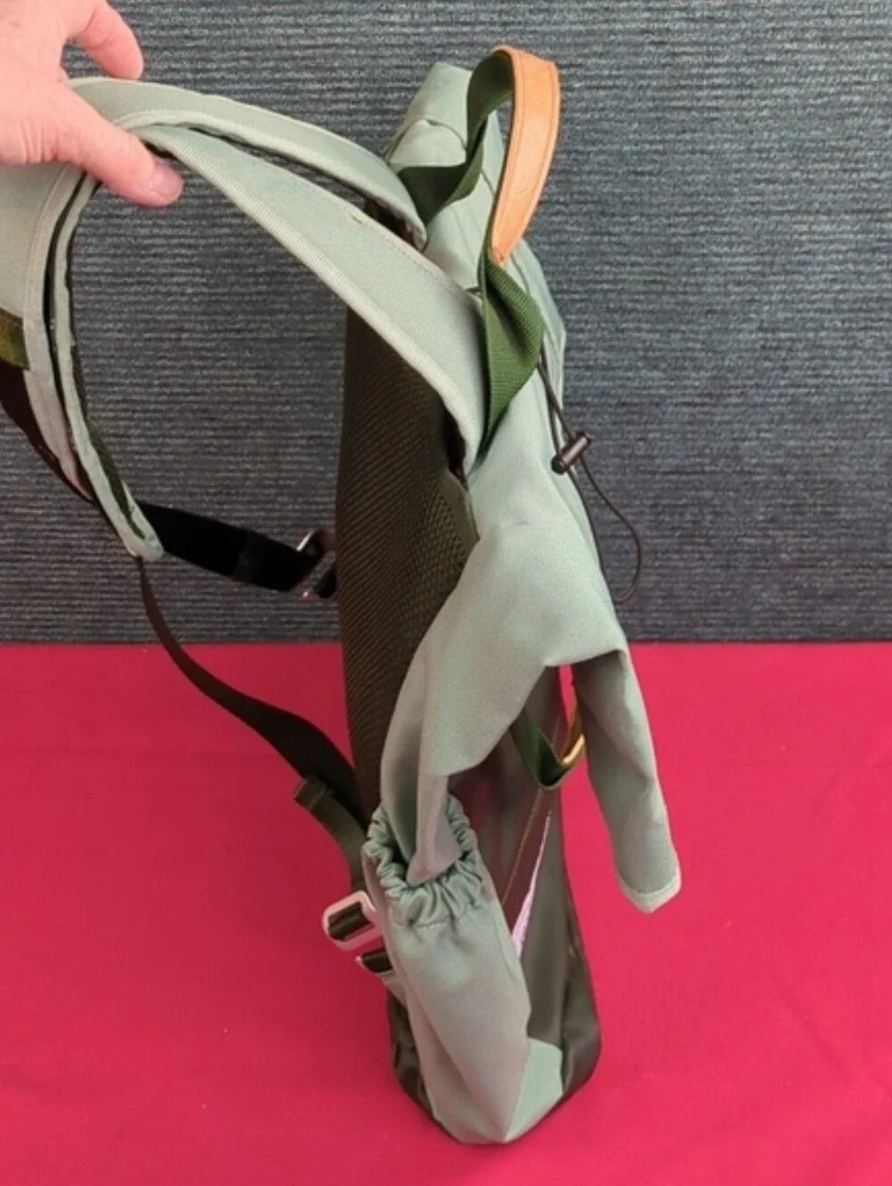 doTERRA Green Backpack Sustainable, Recycled Construction For Kitty Rescue!